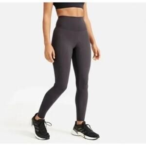 Everlane ReNew Perform High-Rise Full Length Leggings in Purple Gray